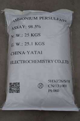 Persulfato de amonio oxidante fuerte 25 kg/bolsa 7727-54-0 98,5% de pureza