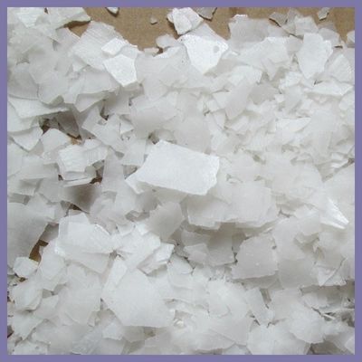 Papel sólido de hidróxido de sodio NaOH y celulosa 25 kg/bolsa Cas 1310-73-2